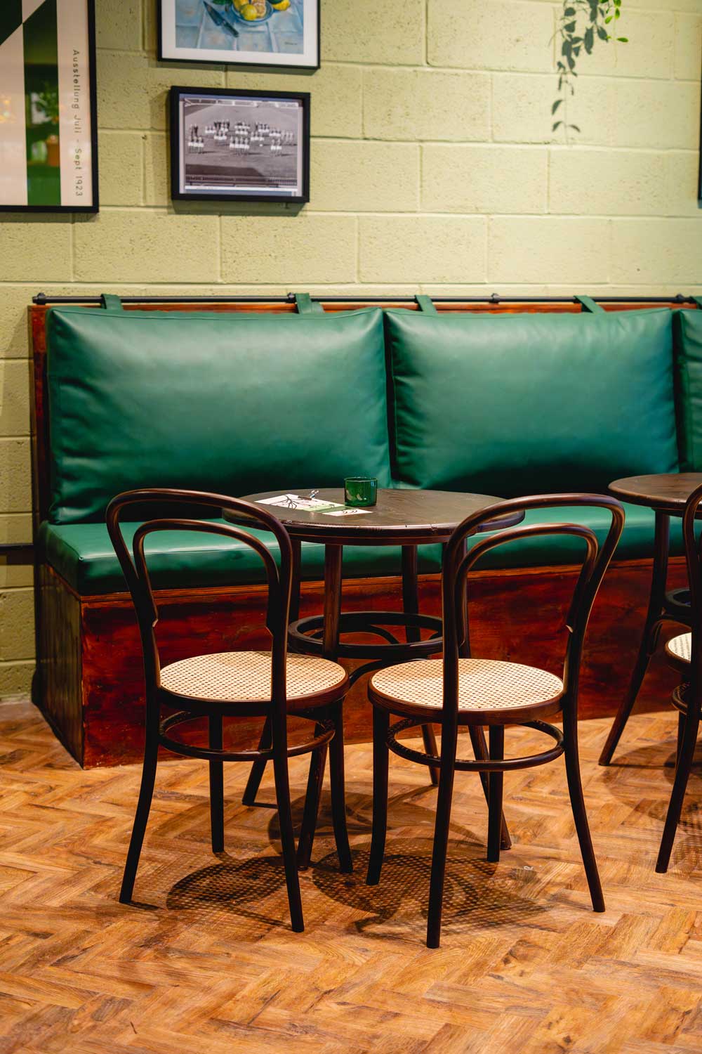 Deli seating area · Ancoats
