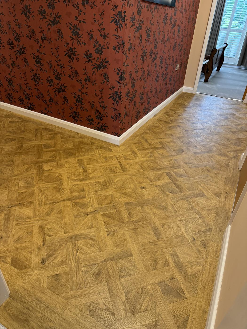 Basket-weave LVT · Worsley